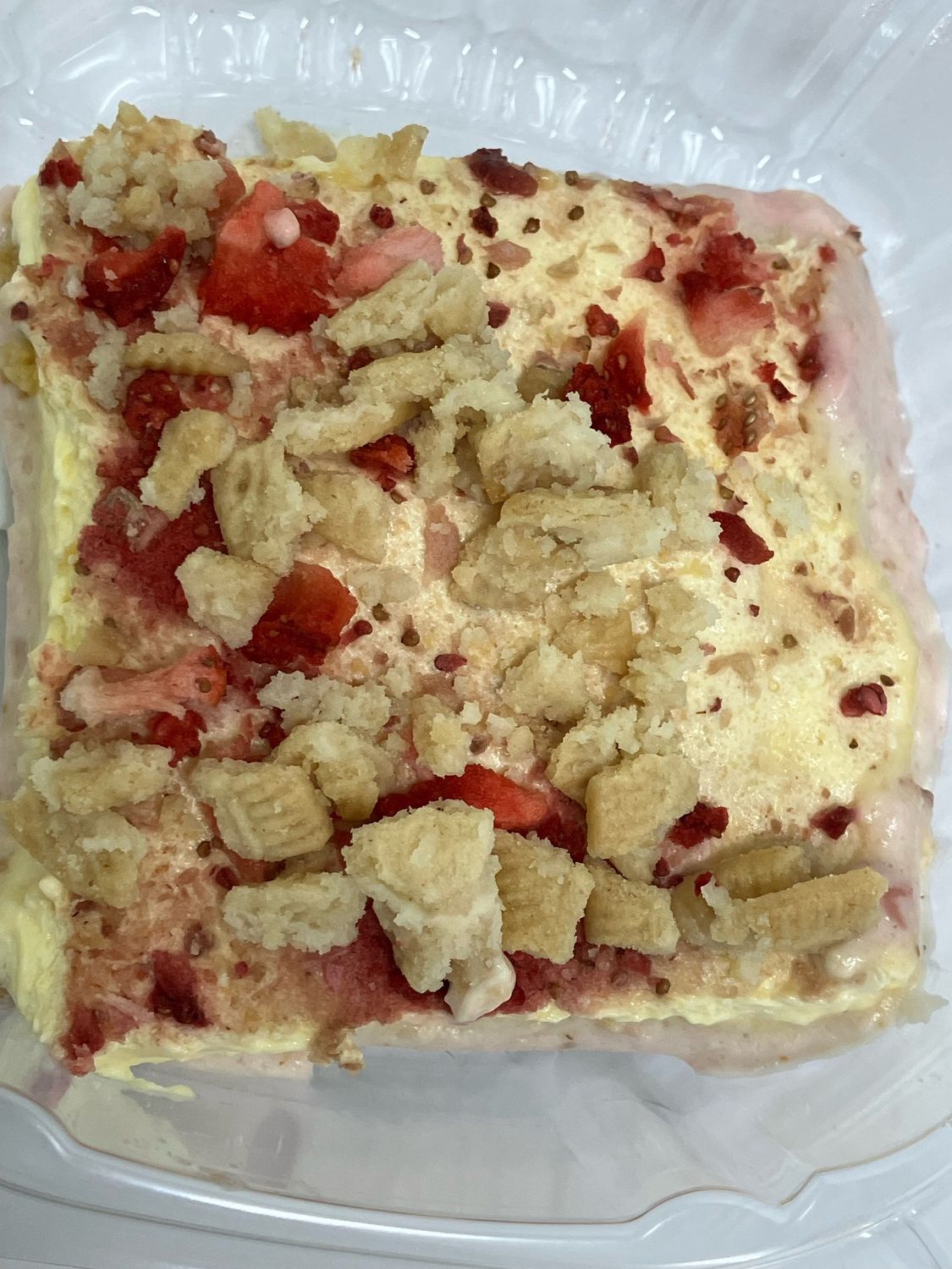 Baked Good- Strawberry Crunch bars