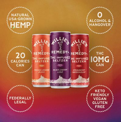 Willie's Infused Seltzer