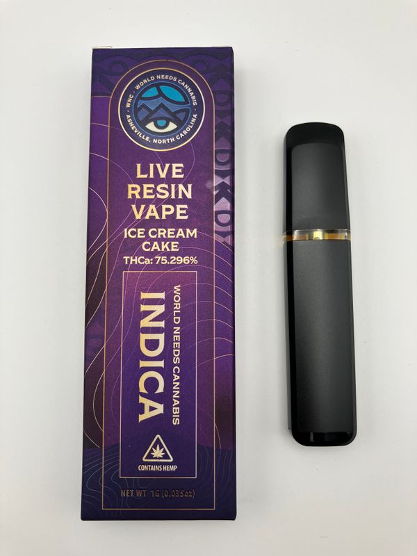 Disposable Cartridge  Live Resin Ice Cream Cake