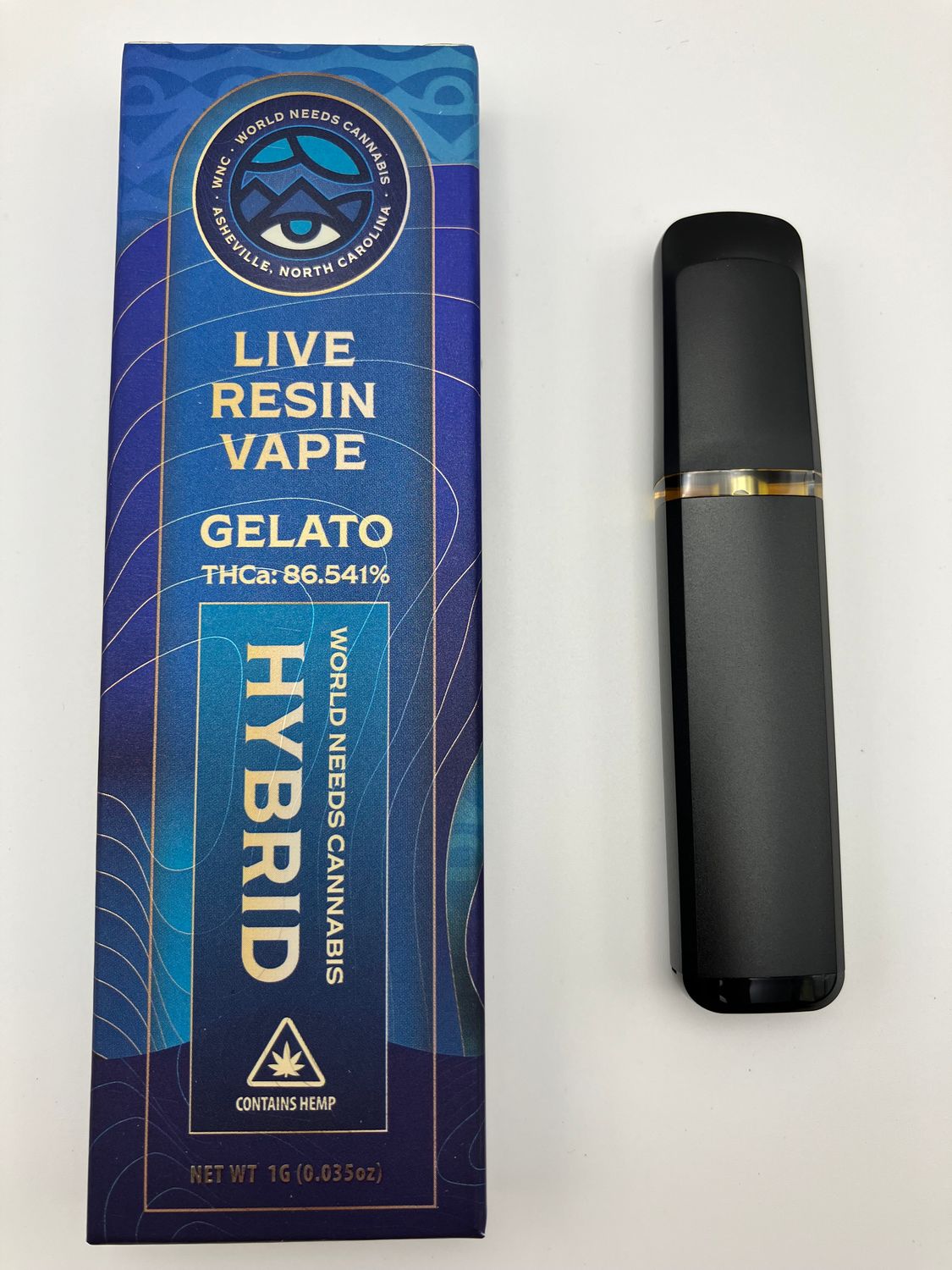 Disposable Cartridge Live Resin Gelato