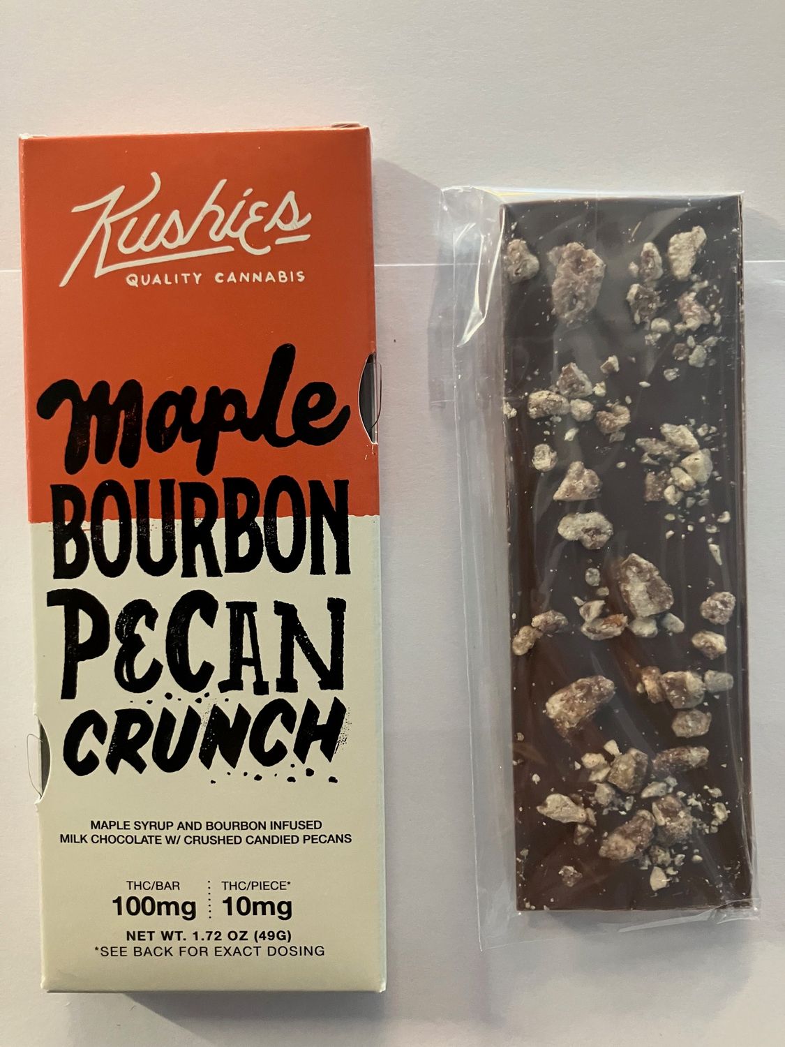 Chocolate Bar Maple Bourban Pecan Crunch