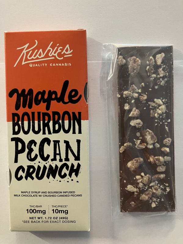 Chocolate Bar Maple Bourban Pecan Crunch Chocolate Bar Maple Bourban Pecan Crunch