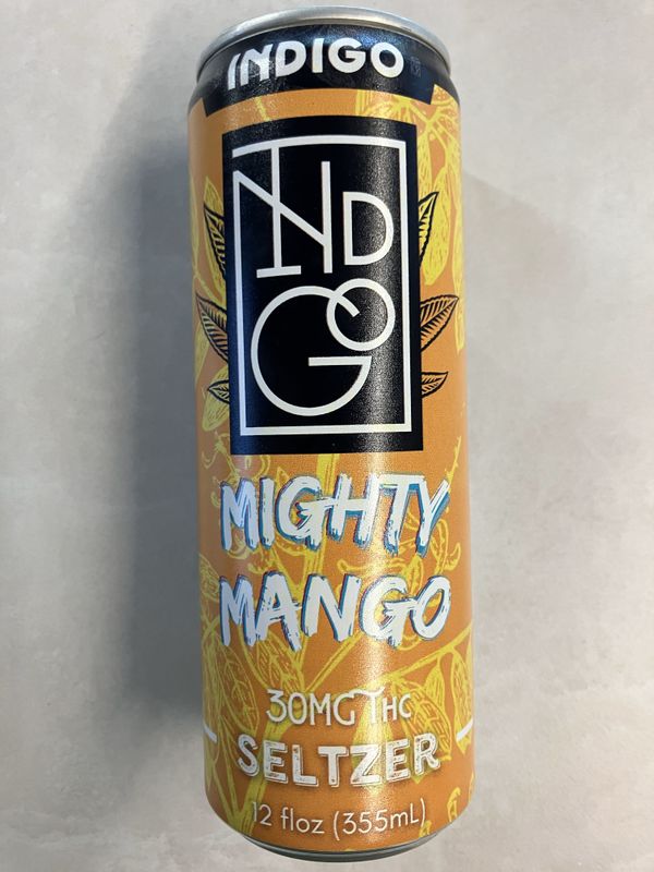 Indigo Mighty Mango Seltzer 30 MG