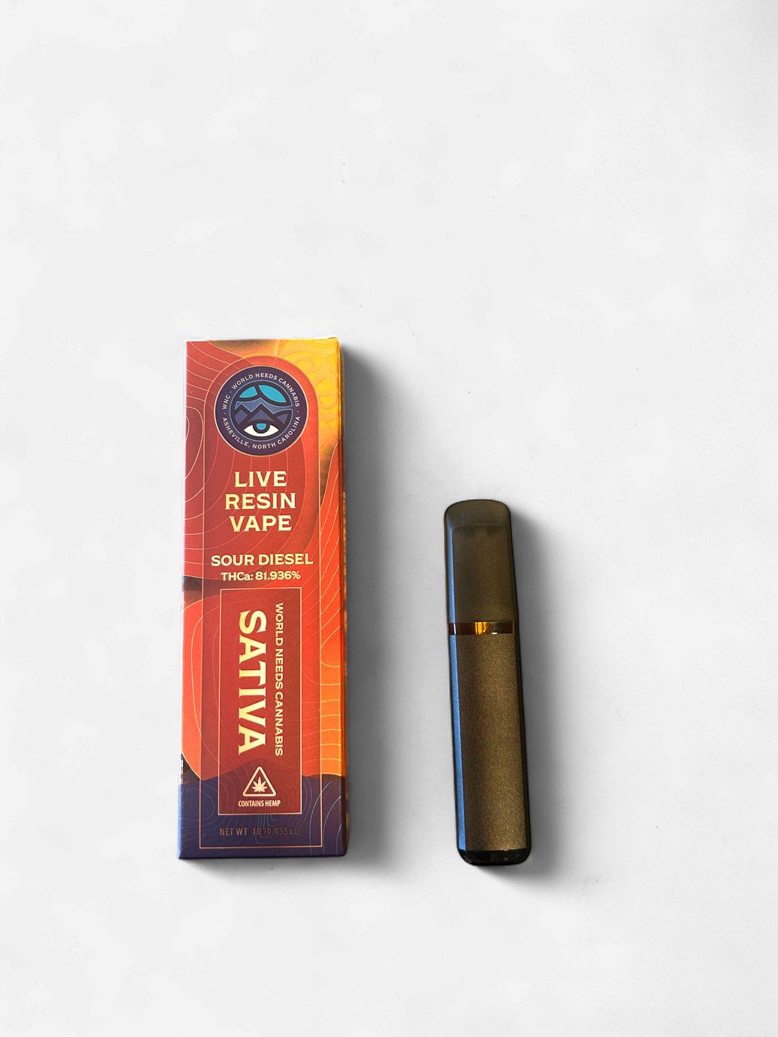 Disposable Cartridge Live Resin Sour Diesel
