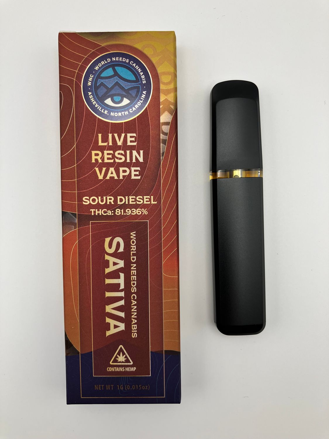 Disposable Cartridge Live Resin Sour Diesel