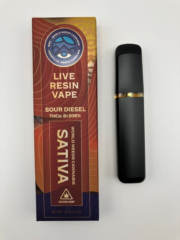 Disposable Cartridge Live Resin Sour Diesel