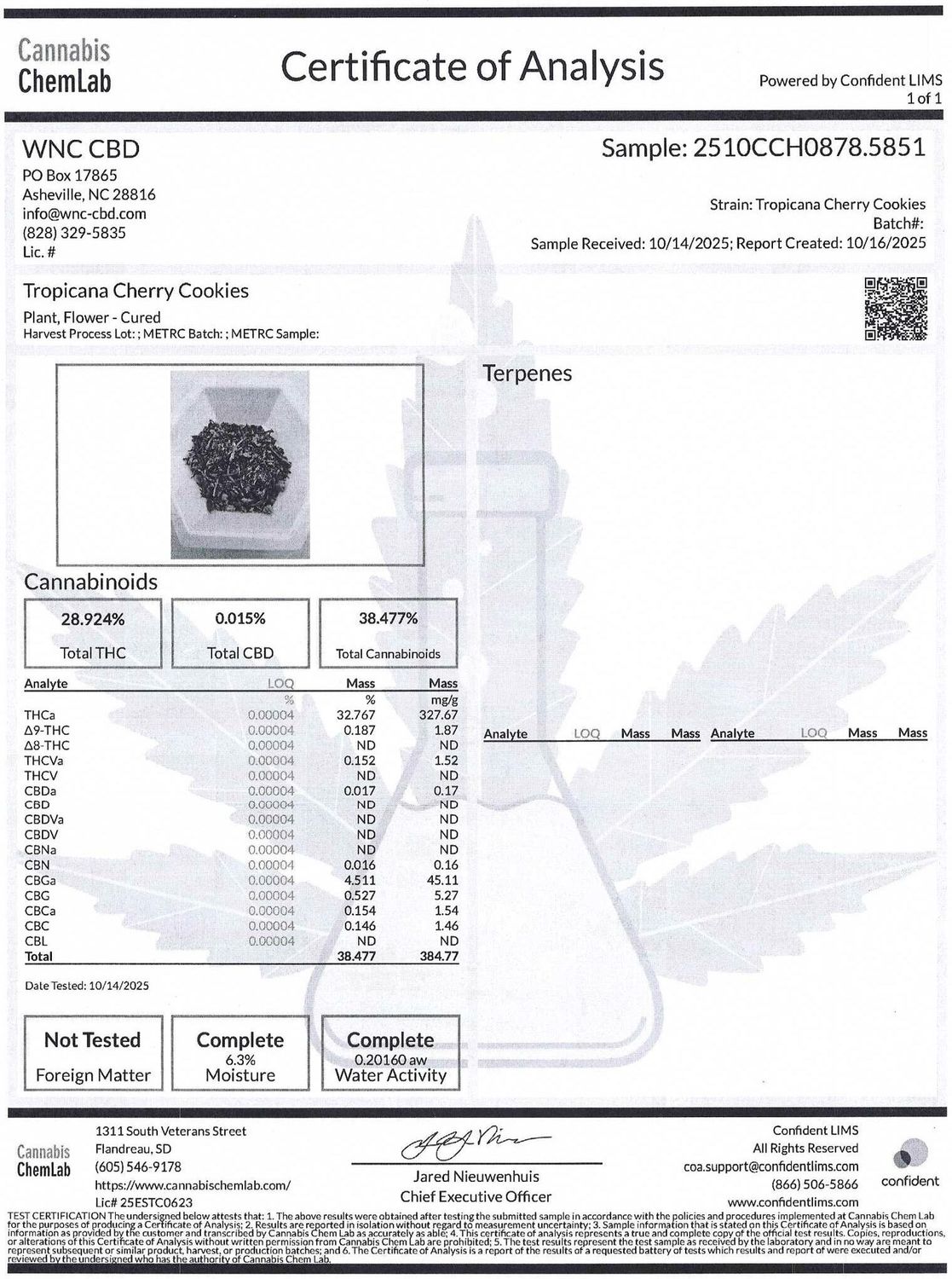 Flower- Tropicana Cherry Cookies