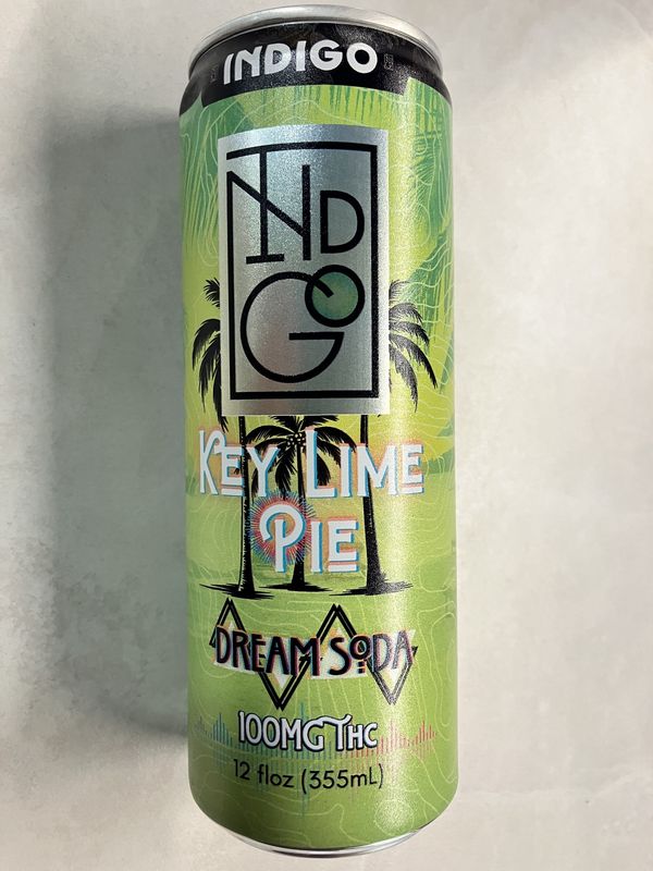 Indigo Key Lime Pie Soda 100 MG