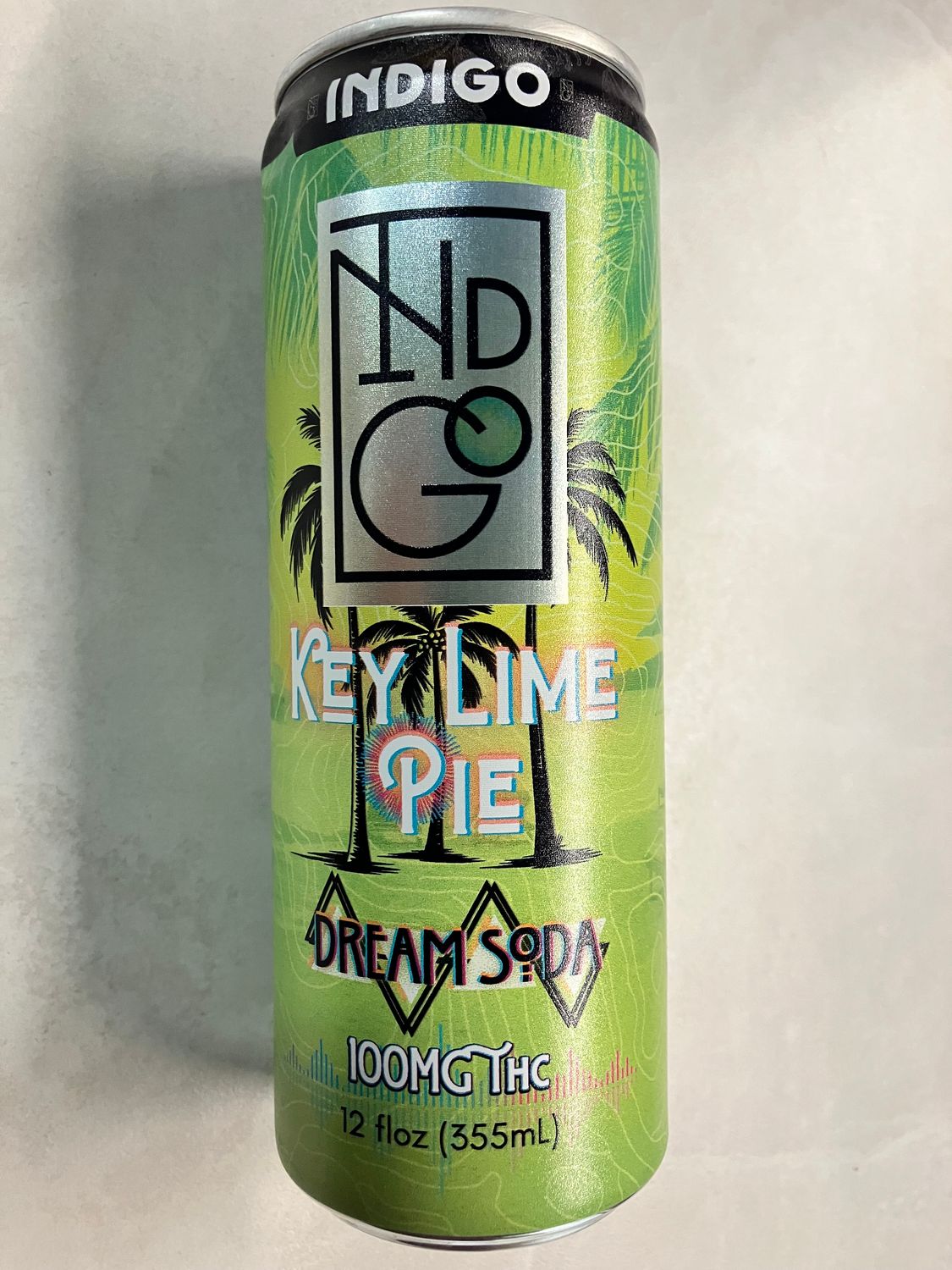 Indigo Key Lime Pie Soda  60 &amp; 100 MG