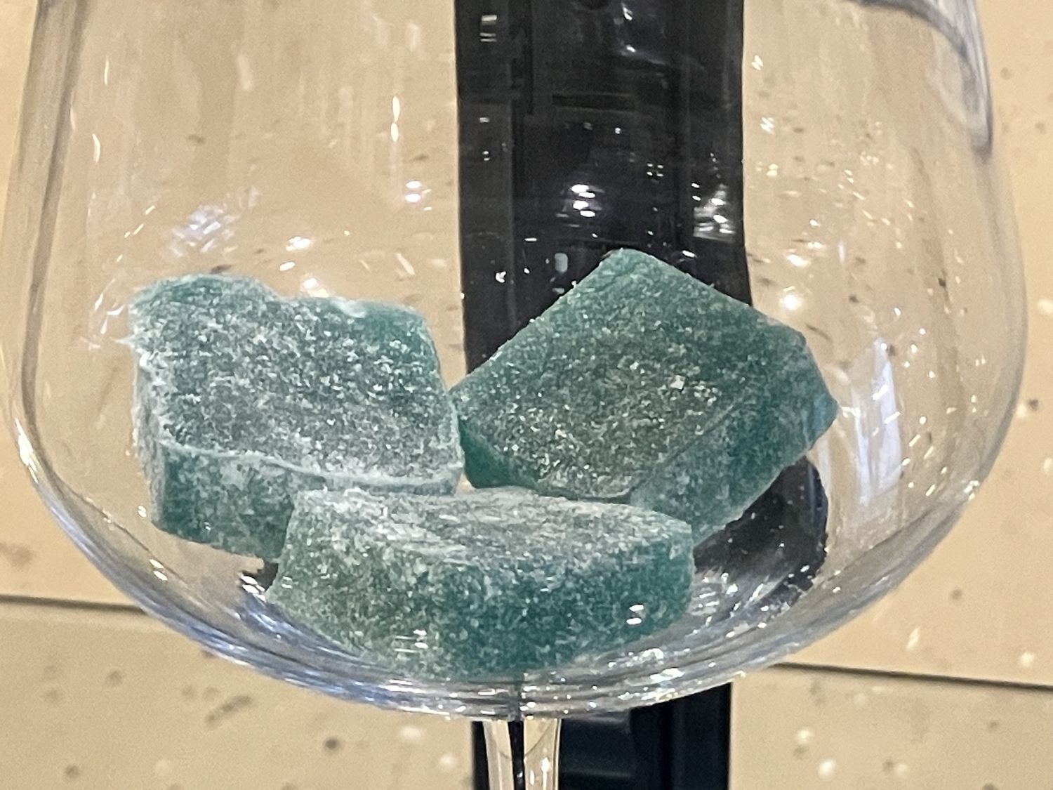 Gummies Live Resin 50 mg Blue Raspberry Slushie