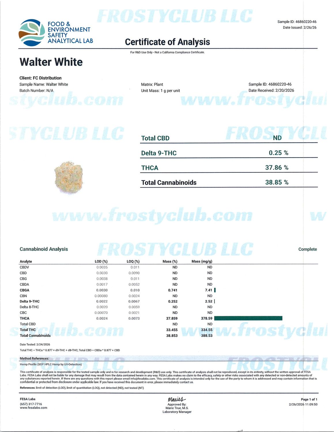 Flower- Walter White