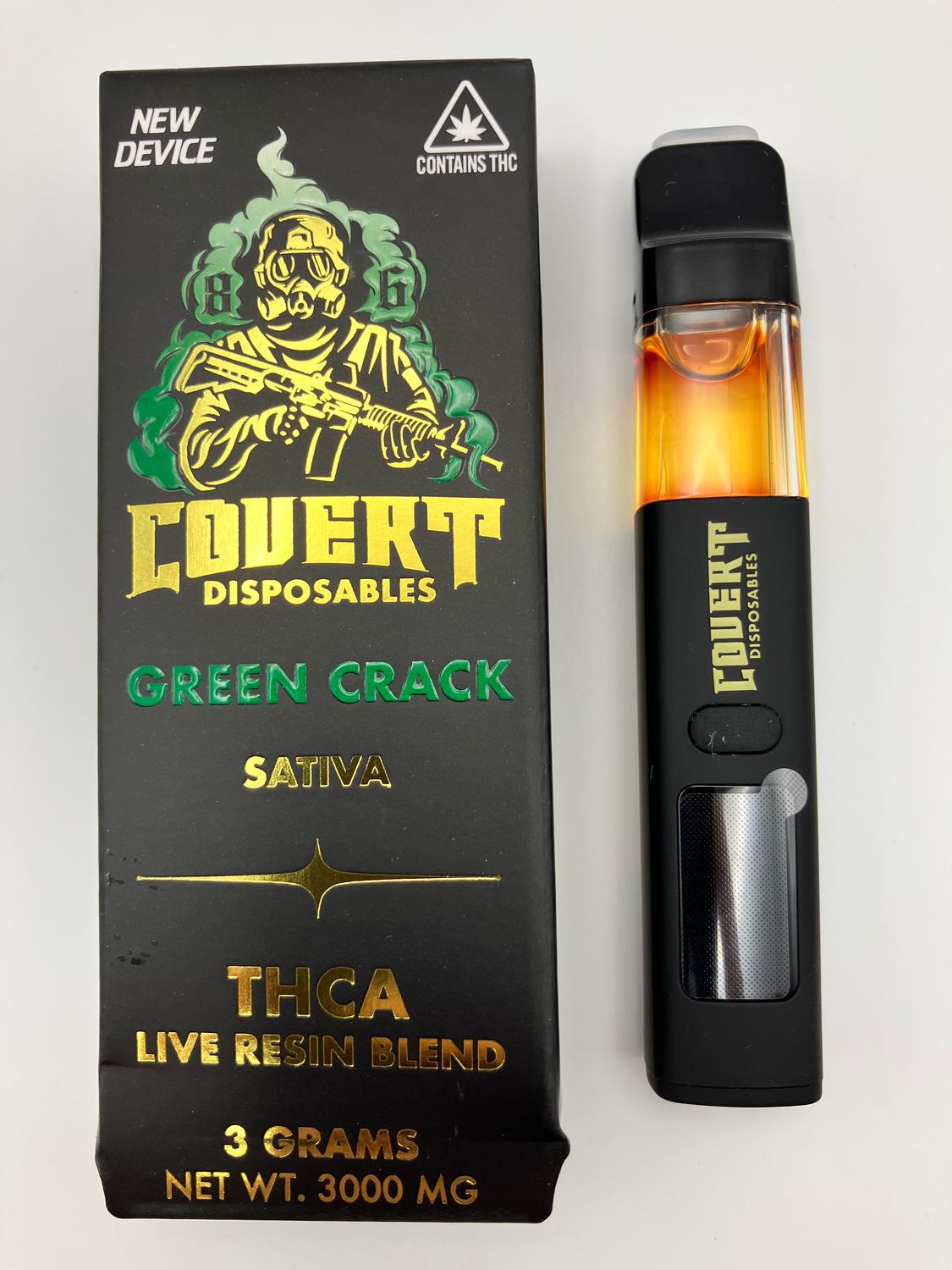Disposable Resin Blend Green Crack