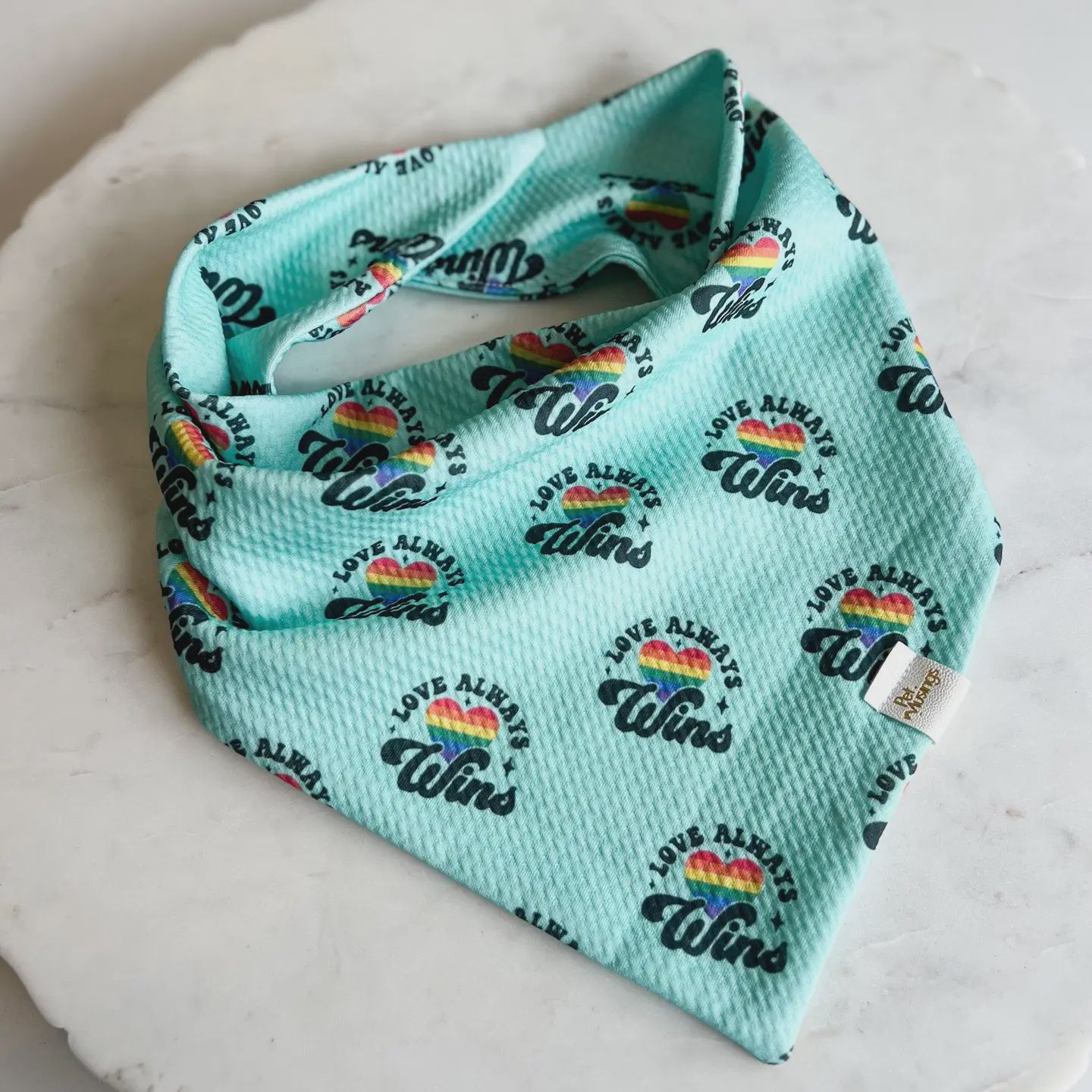 Love Always Wins Wrinkle Resistant Bandana