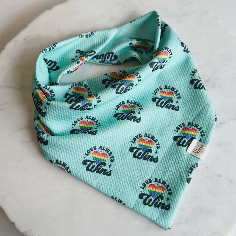 Love Always Wins Wrinkle Resistant Bandana