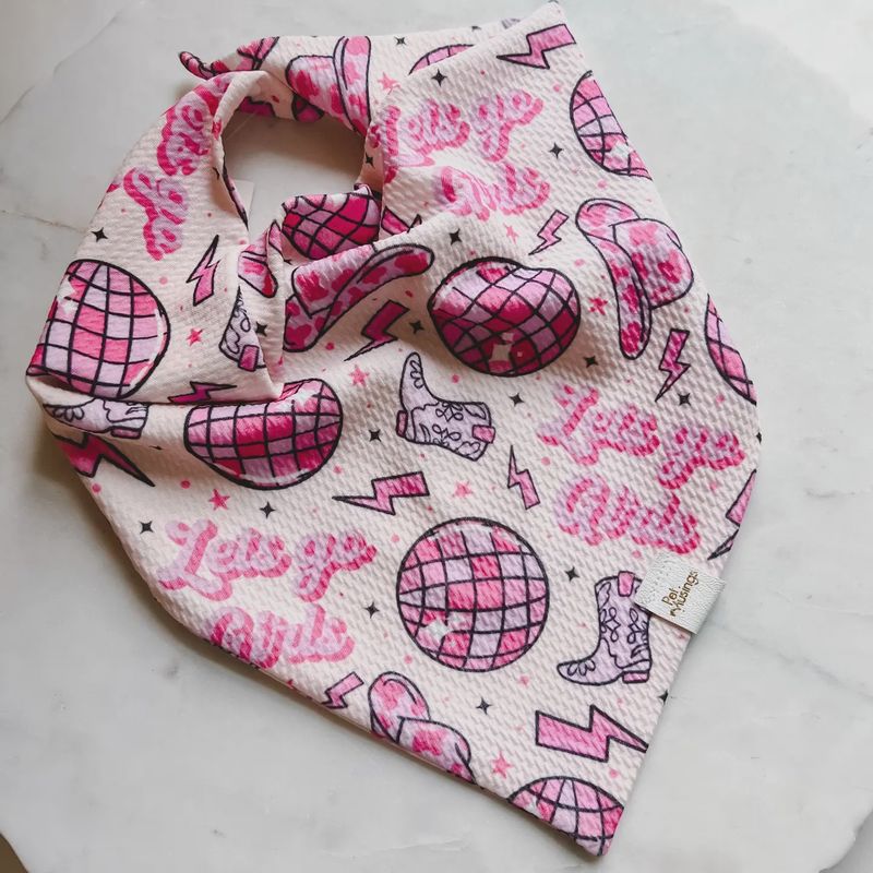 Let&#39;s Go Girls Wrinkle Resistant Bandana