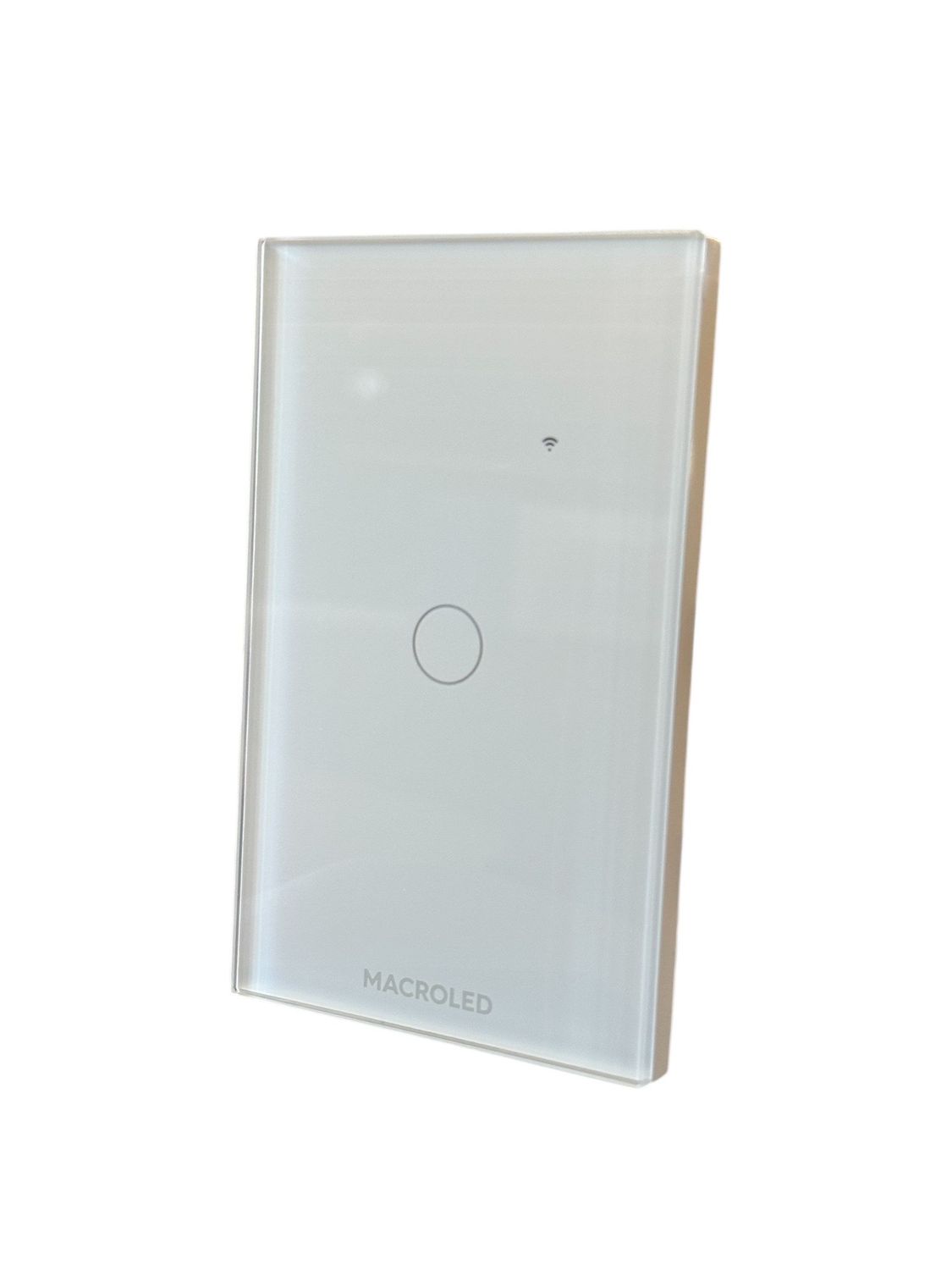 LLAVE DE LUZ SMART WIFI MARCA MACROLED 1 CANAL