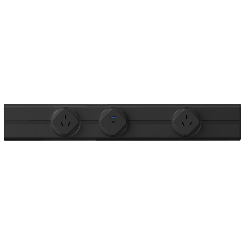 Riel Electrico POWER RIEL TBCIN 2 enchufes USB + USB C