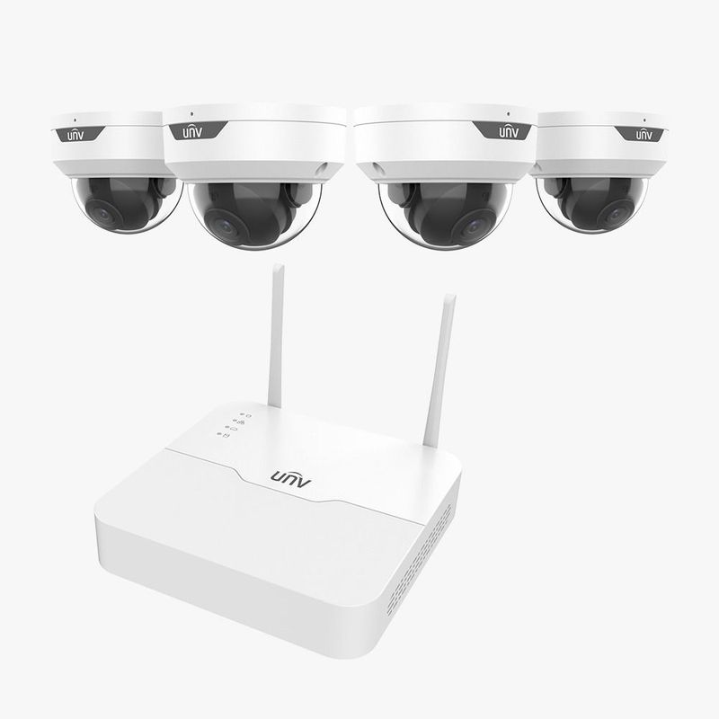 Kit 4 Camaras de Seguridad  WIFI + NVR HD IP67