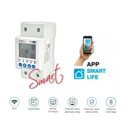 Protector de Tension Alta Baja Smart WIFI TBCIN