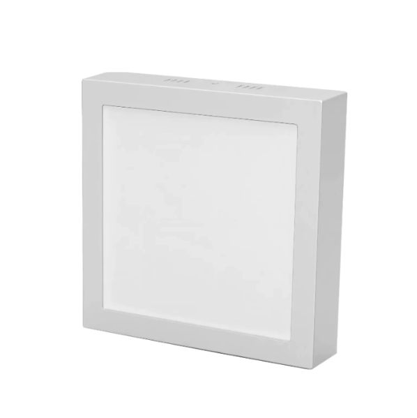 PLAFON LED CUADRADO 18W PARA APLICAR LUZ FRIA