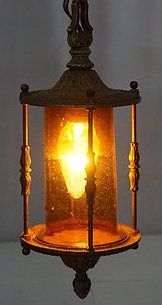 1930s Pendant Light Fixture