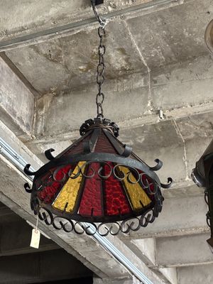 Wrought Iron Hanging Light Fixture