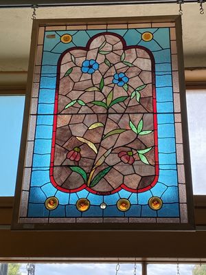 Victorian Stained Glass Window