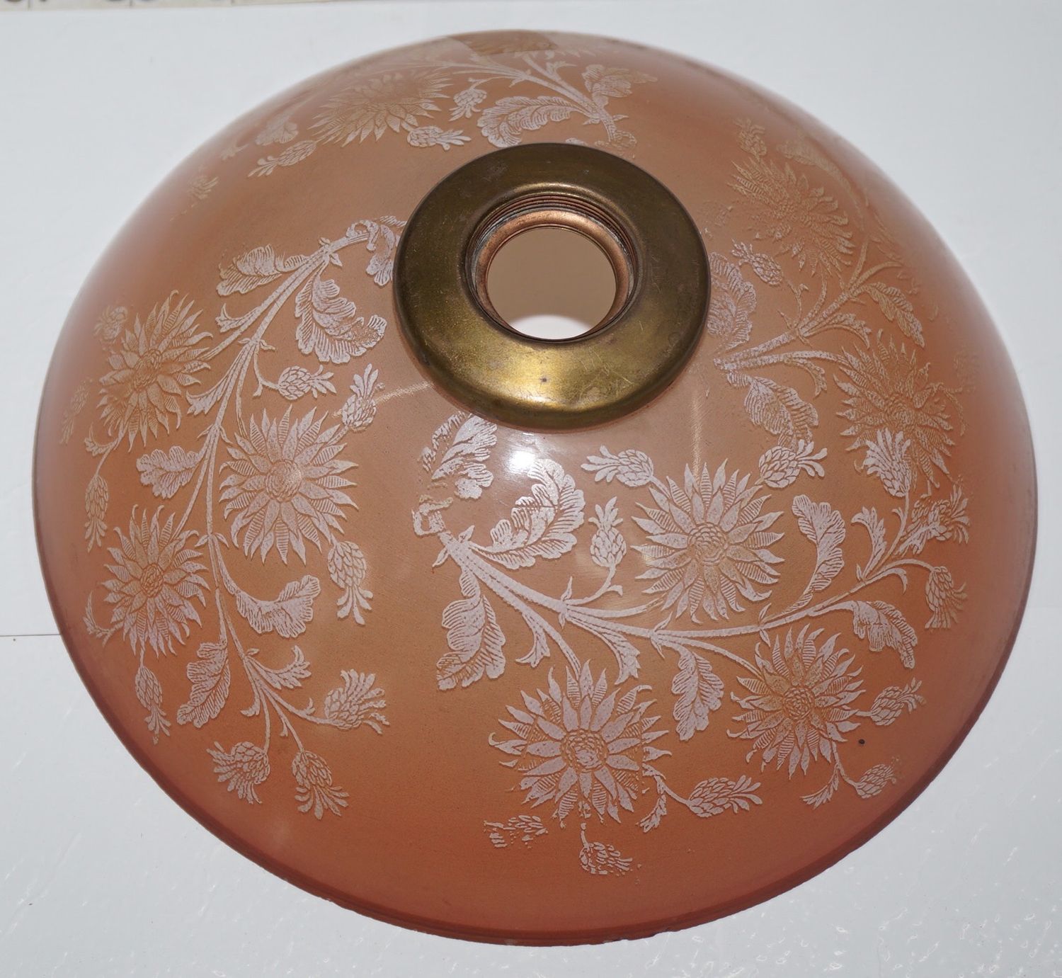 Glass Lamp Shade Ca 1920s