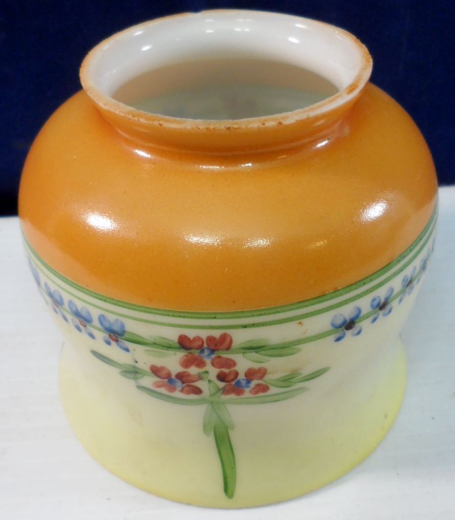 Hand Painted Lamp Shade 1930s