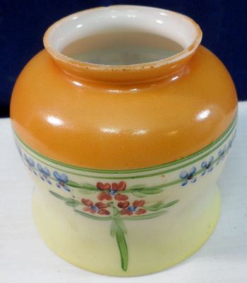 Hand Painted Lamp Shade 1930s