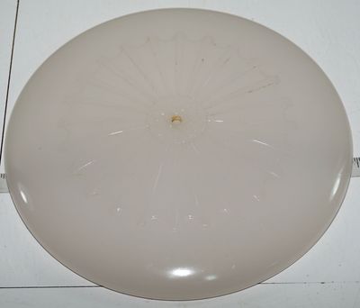 Art Deco Milk Glass Shade