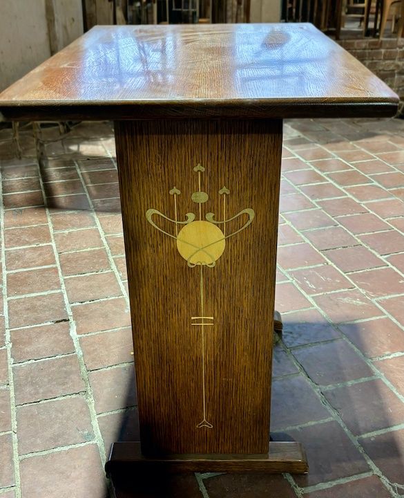 Stickley Oak Side Table