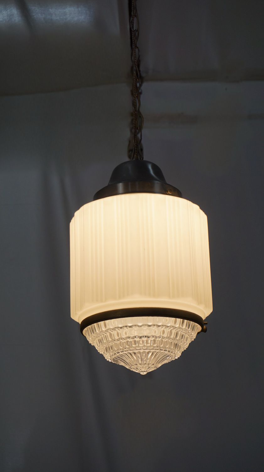 Art Deco Skyscraper Pendant Light Fixture