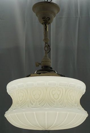 Art Deco Pendant Light Fixture - Ca 193