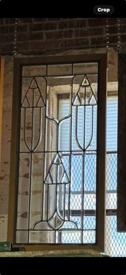 Beveled Glass Window