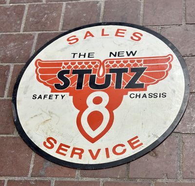 Stutz Safety Chassis Service Sign 26&quot;
