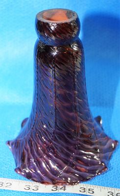 1950s Lamp Tulip Glass Shade