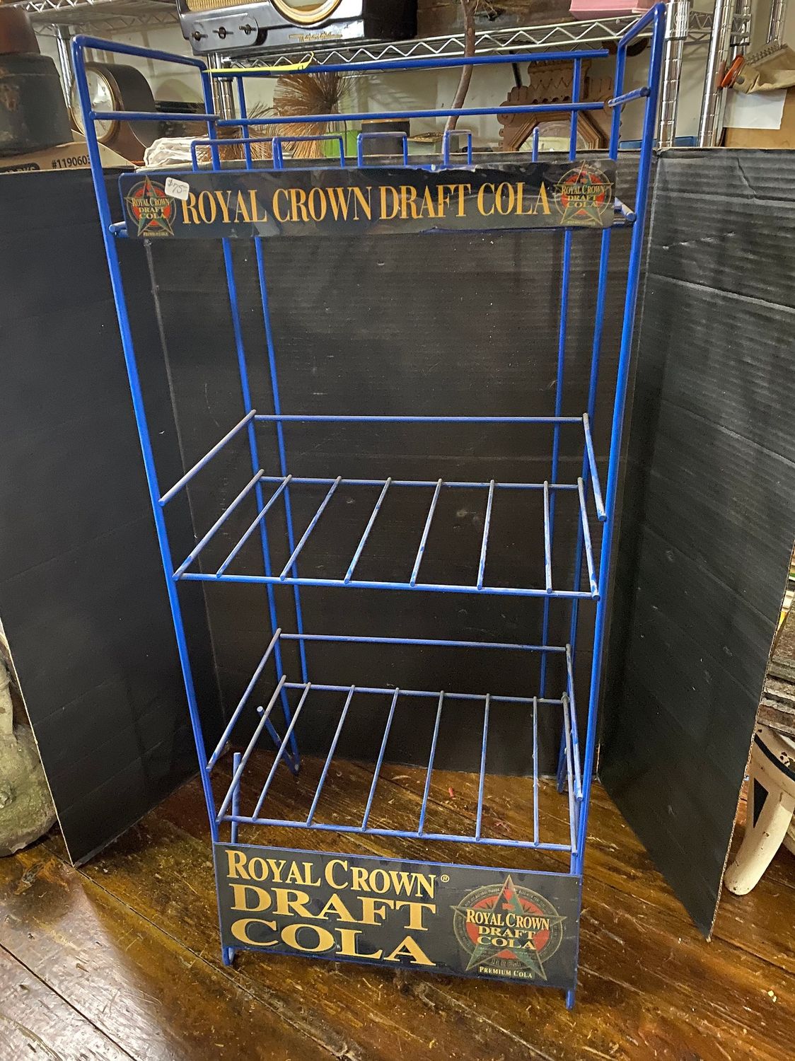 Royal Crown Draft Cola Wire Rack