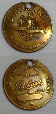 Packard 1949 Golden Anniversary Coin