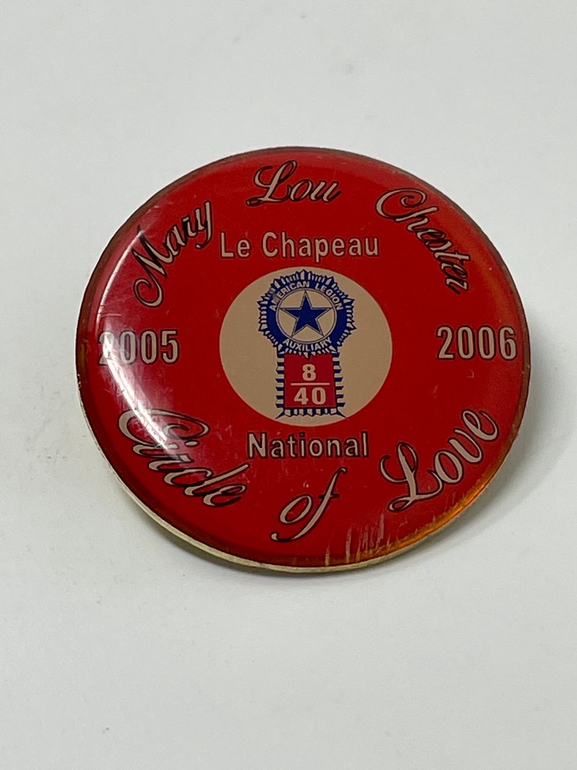 2005-2006 American Legion Auxiliary Pin