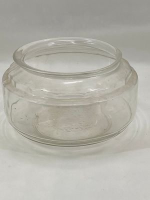 Vintage Turtle Bowl Clear Glass