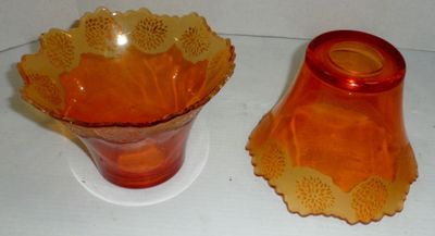 Pair of Amber Slip Shades