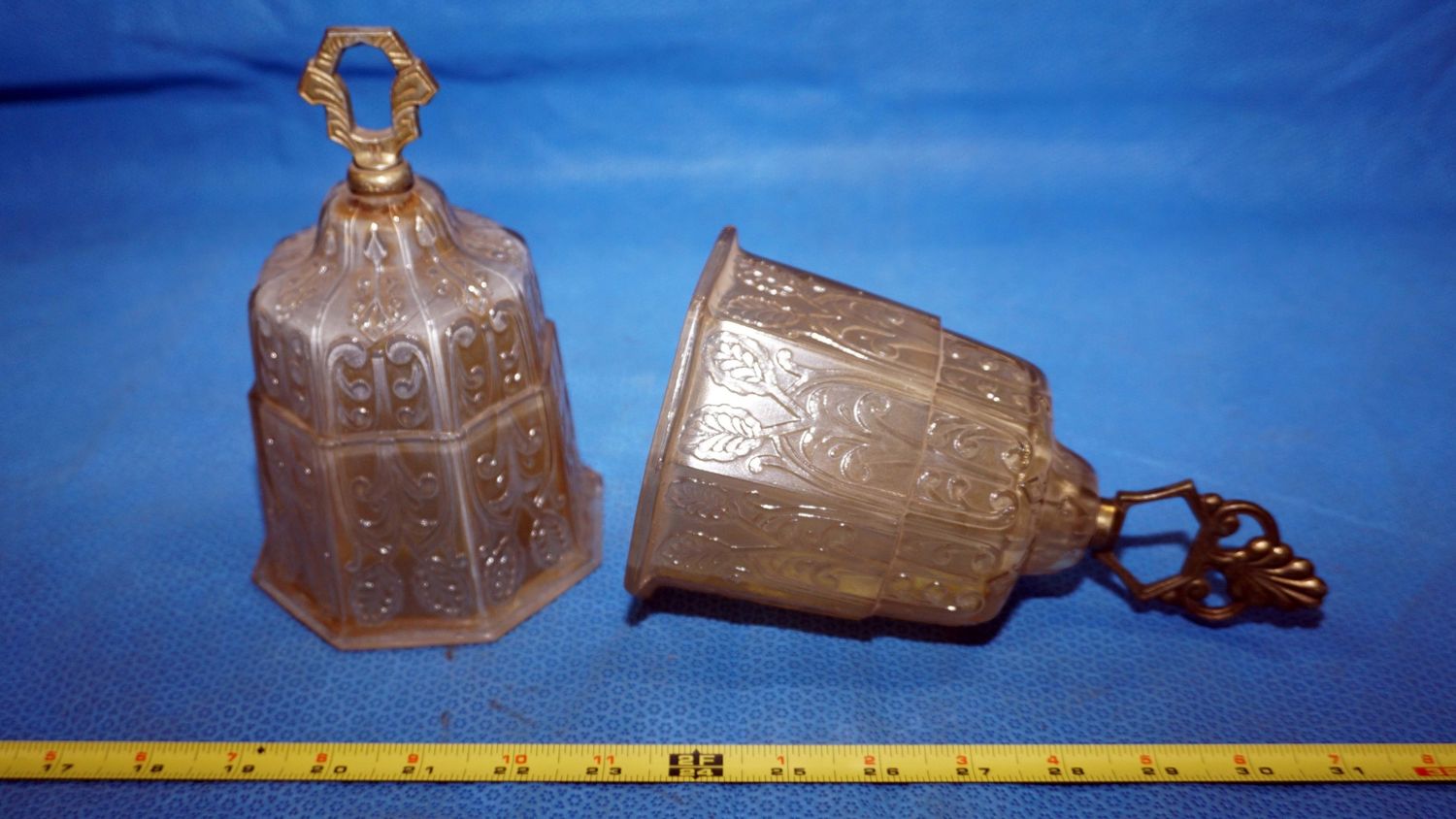 Pair of Art Deco Slip Shades