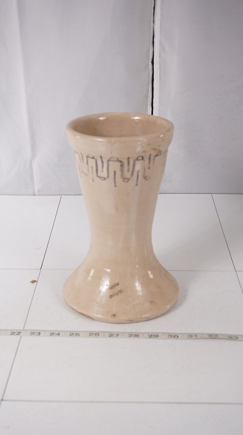 Stoneware Flower Vase 6.5" x 10"