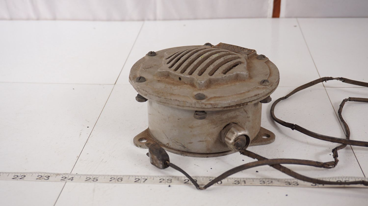 US WWII Ship Speaker Ca 1943 by Federal Electric Co