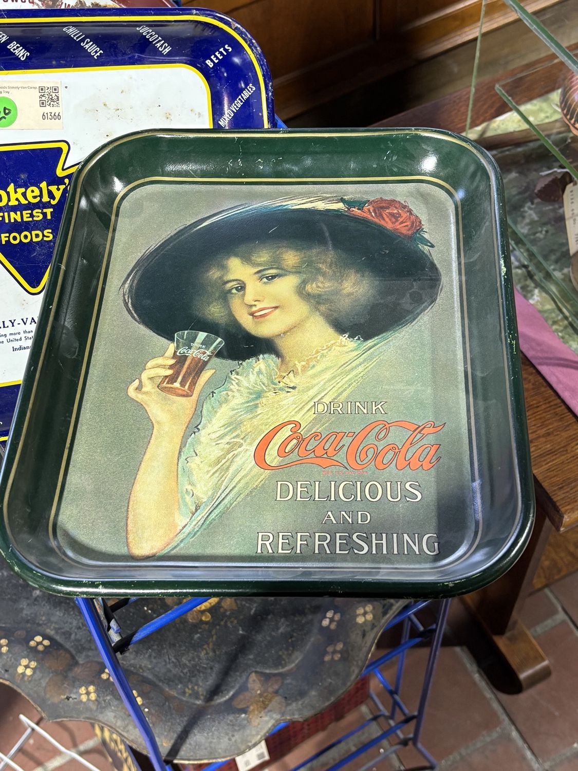 Drink Coca-Cola Delicious and Refreshing Tray