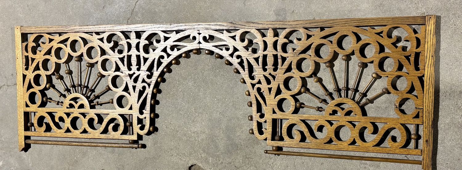 Large Victorian Fretwork Room Divider 61" x 19" x 1"