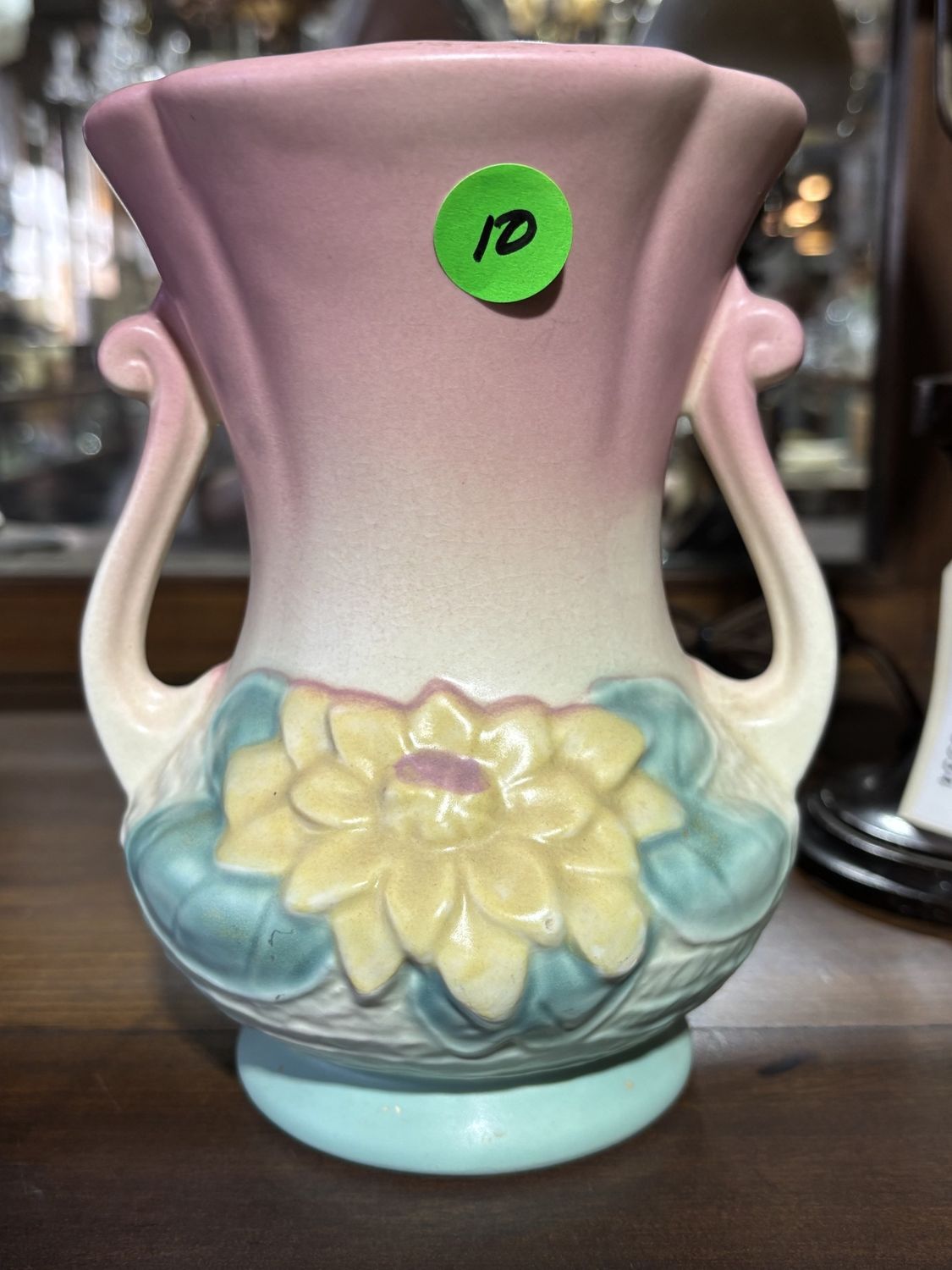 Vintage Hull Art L-4 6 1/2 Water Lily