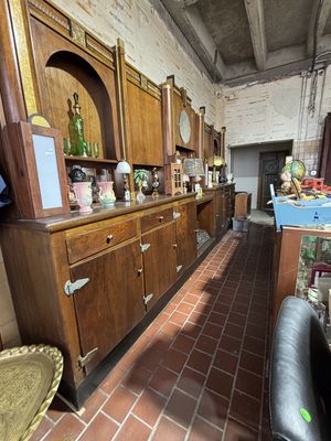 Vintage Art Deco Back Bar 15' 9" x 103" x 23"