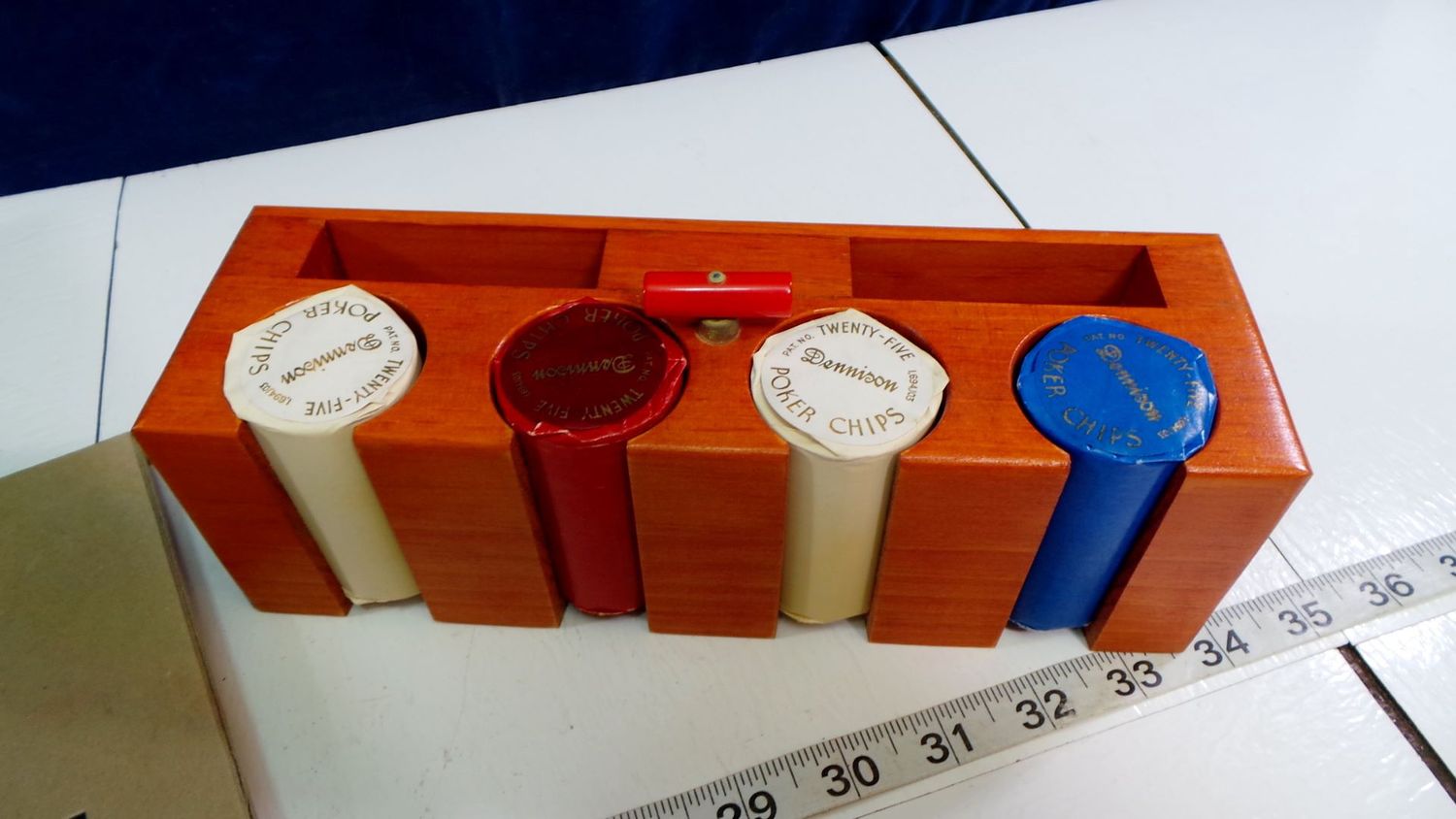 Vintage Poker Chips Set